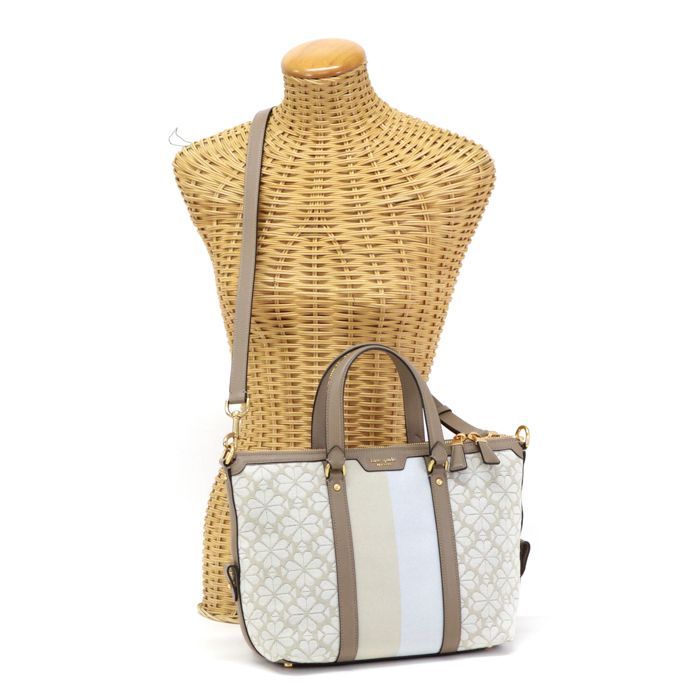 ケイトスペード Kate Spade スペード フラワー ジャカード ストライプ 