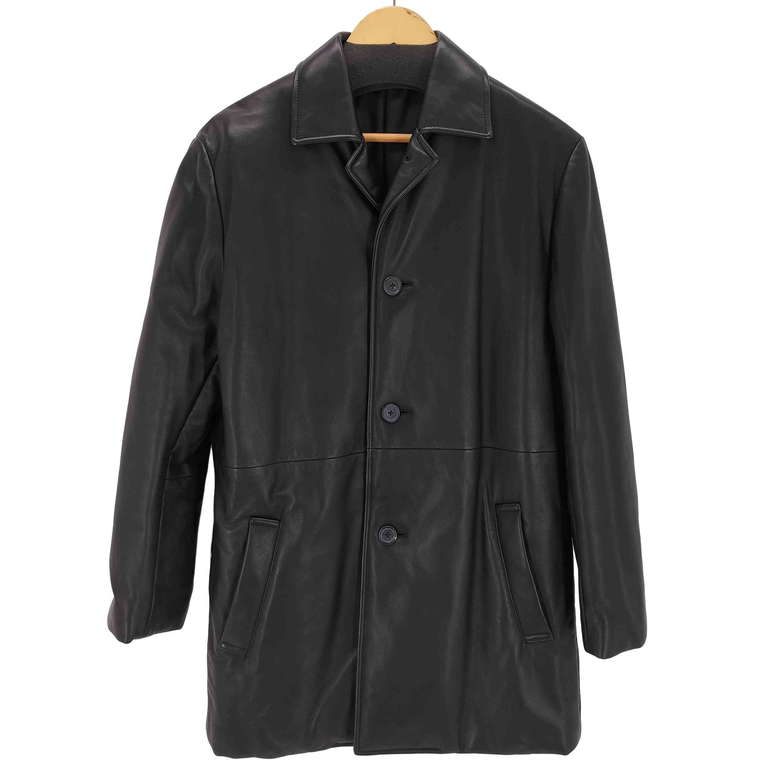 ポールスミス Paul Smith レザーチェスターコート メンズ JPN：M