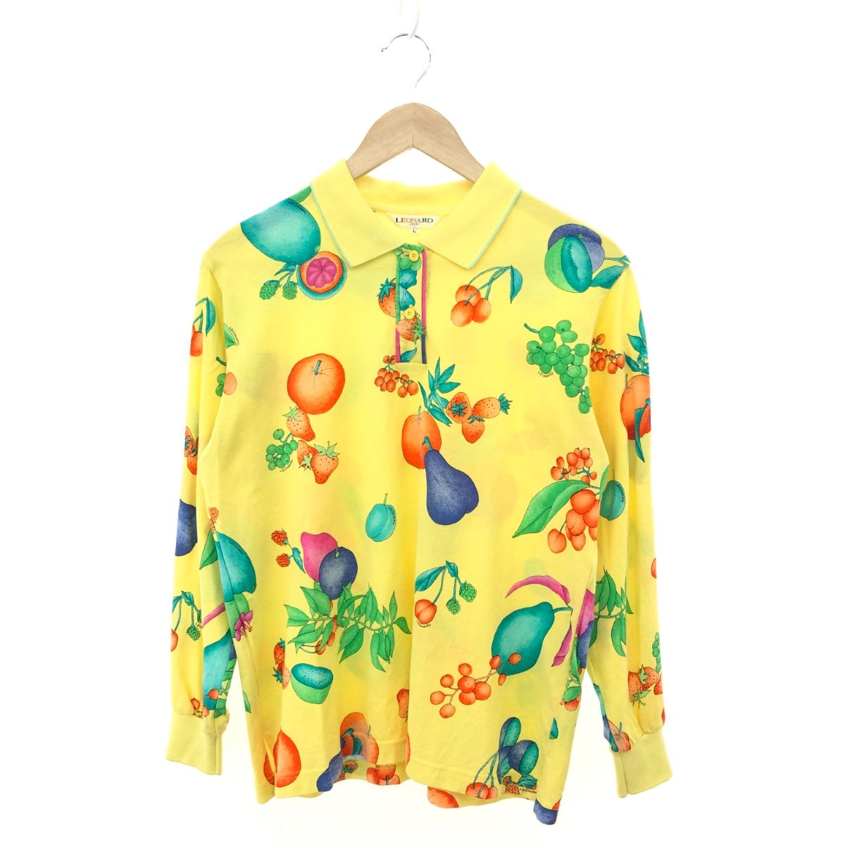 LEONARD SPORT(レオナールスポーツ) 長袖ポロシャツ サイズ42 L