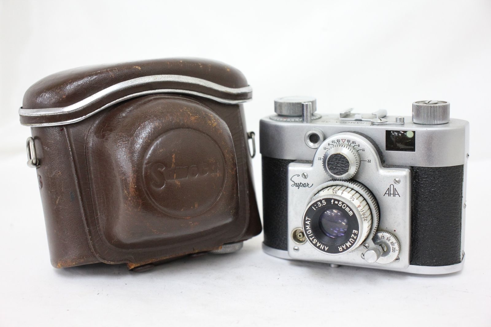 品 サモカ SAMOCA-35 Super Ezumar 50mm F3.5 ケース付き カメラ e249