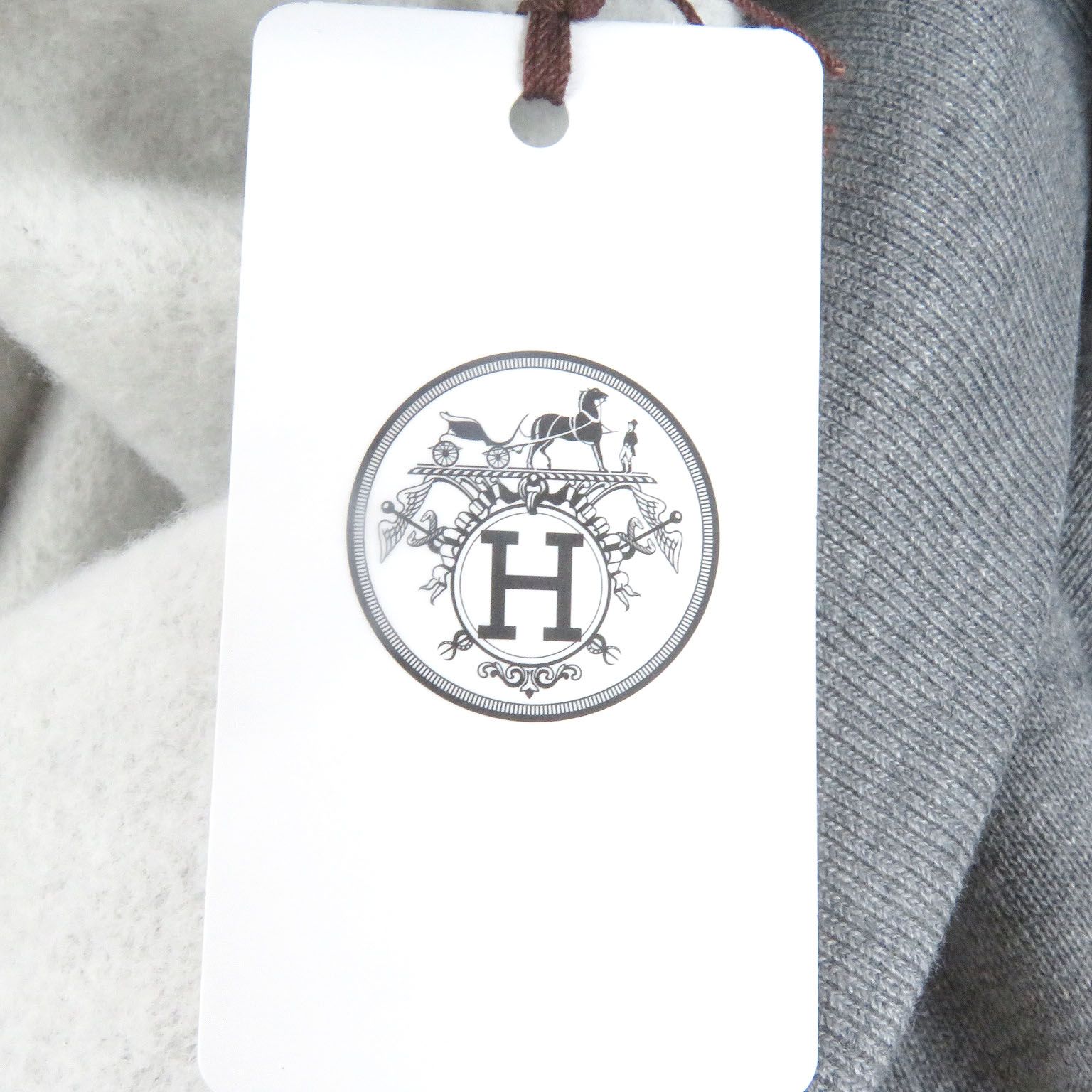HERMES エルメス メタルリー オ カレ ラムレザーパッチスウェット 正規品 HERMES エルメス メタルリー オ カレ ラムレザーパッチ