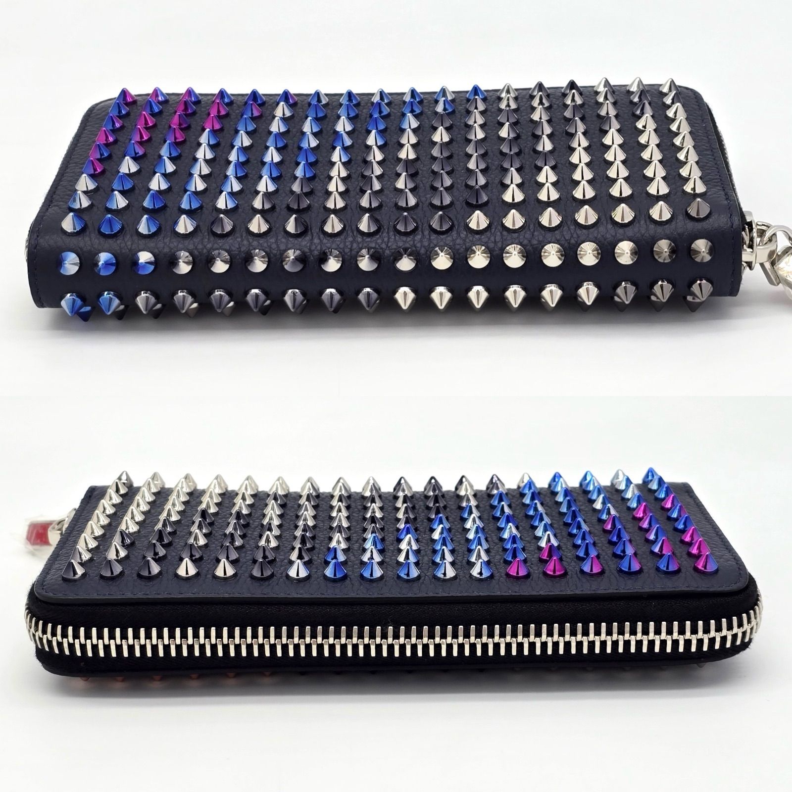 Christian Louboutin ネイビー 長財布 クリスチャンルブタン ネイビー