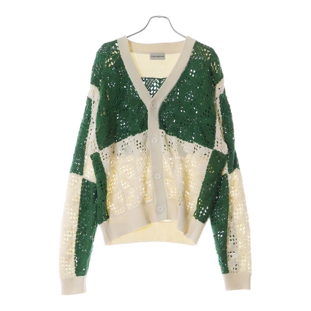 未使用】glambグラム ビッグペイズリー カーディガン コットン