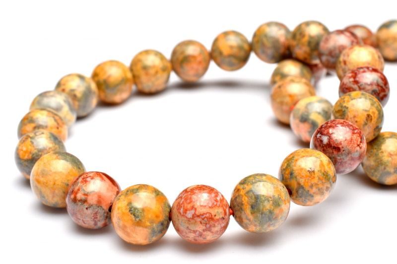高発色◇身に着ける御神体！ 龍宮舎利石 19mm ブレスレット 1個売り