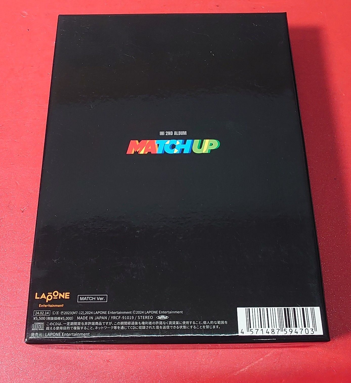 〇INI / MATCH UP(MATCH Ver.) 邦楽CD ○チャレンビー CD - メルカリ