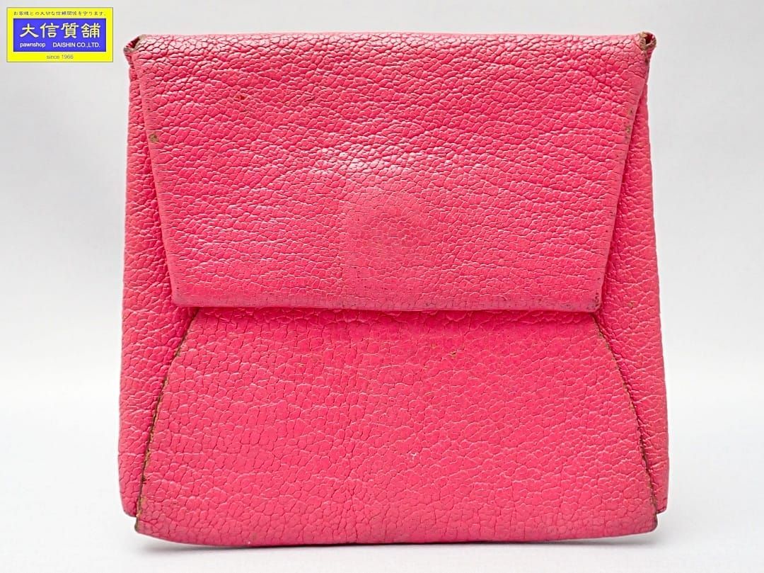 エルメス HERMES コインケース バスティア ローズサクラ （エルメス 