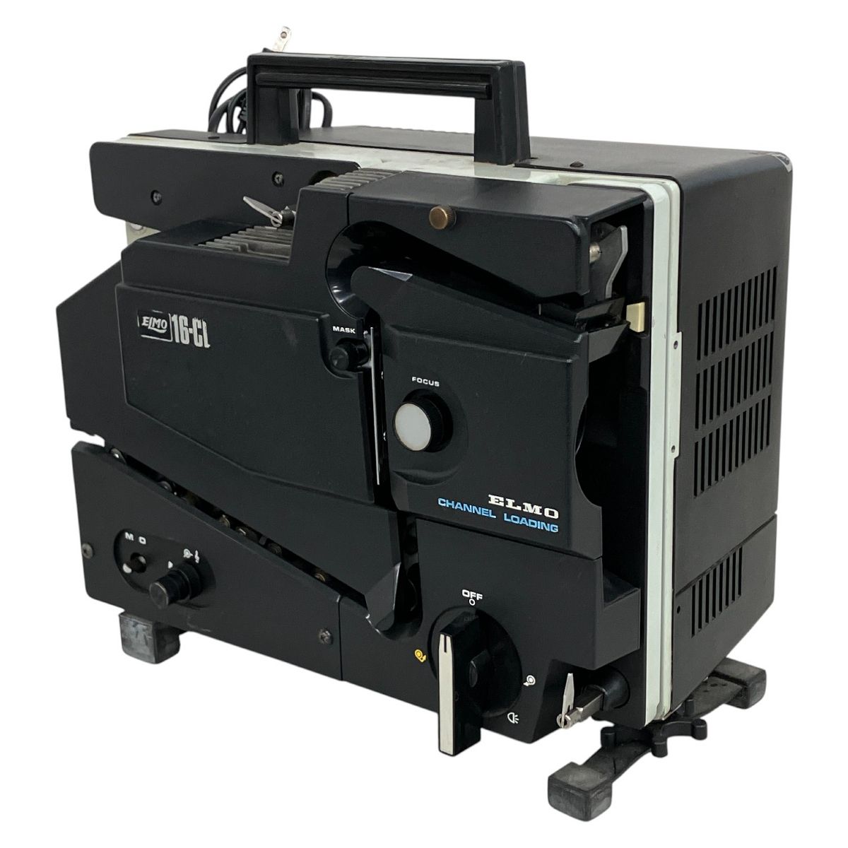 ELMO エルモ 16-CL CHANNEL LOADING 16mm映写機 サウンドプロジェクター レトロ映像機器 ジャンク K10506979