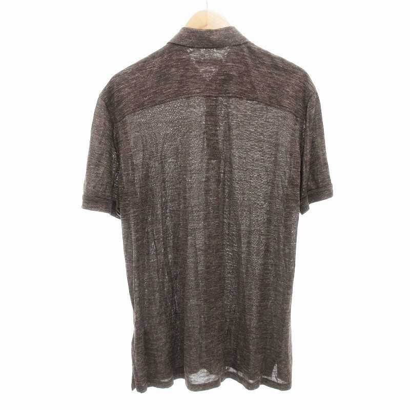 Ermenegildo Zegna　エルメネジルドゼニア　シルク　ポロシャツ エルメネジルドゼニア Ermenegildo Zegna ポロシャツ シルク 絹