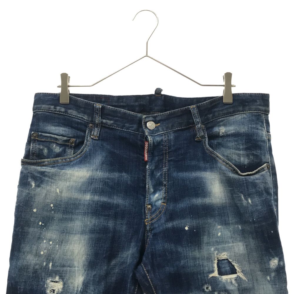 DSQUARED2 (ディースクエアード) 20AW Skater Jean デニムパンツ ジーンズ インディゴ S74LB0764 S30342 -  メルカリ