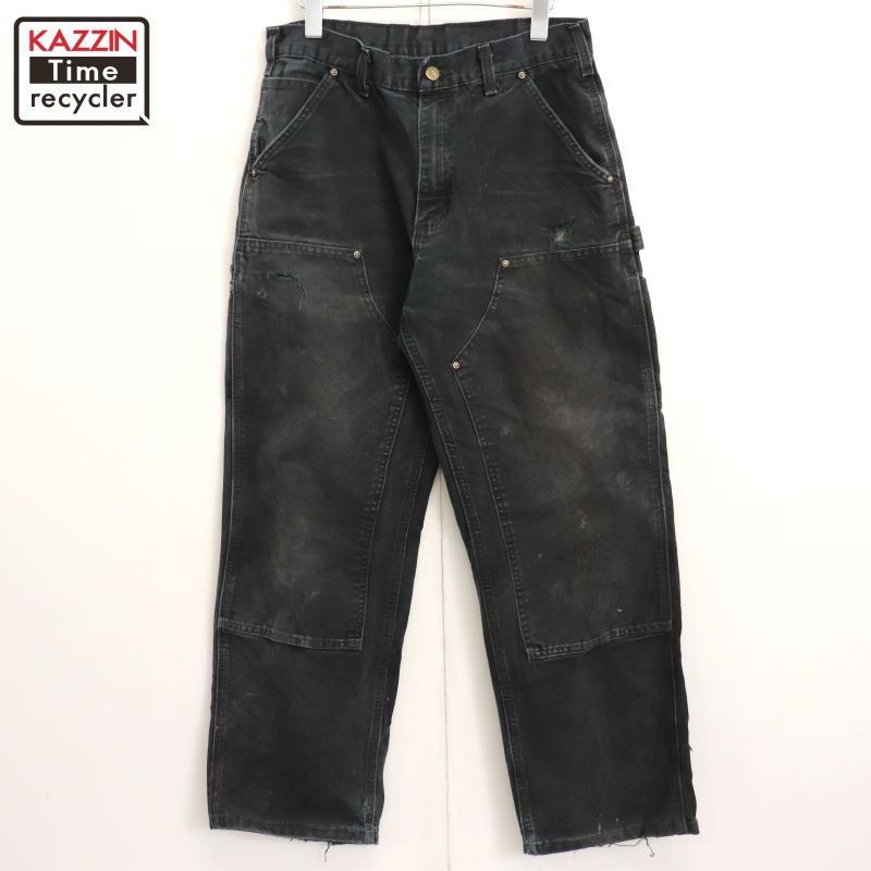 00s Carhartt ダブルニー ワーク ダック ペインターパンツ メンズ 表記32×30サイズ