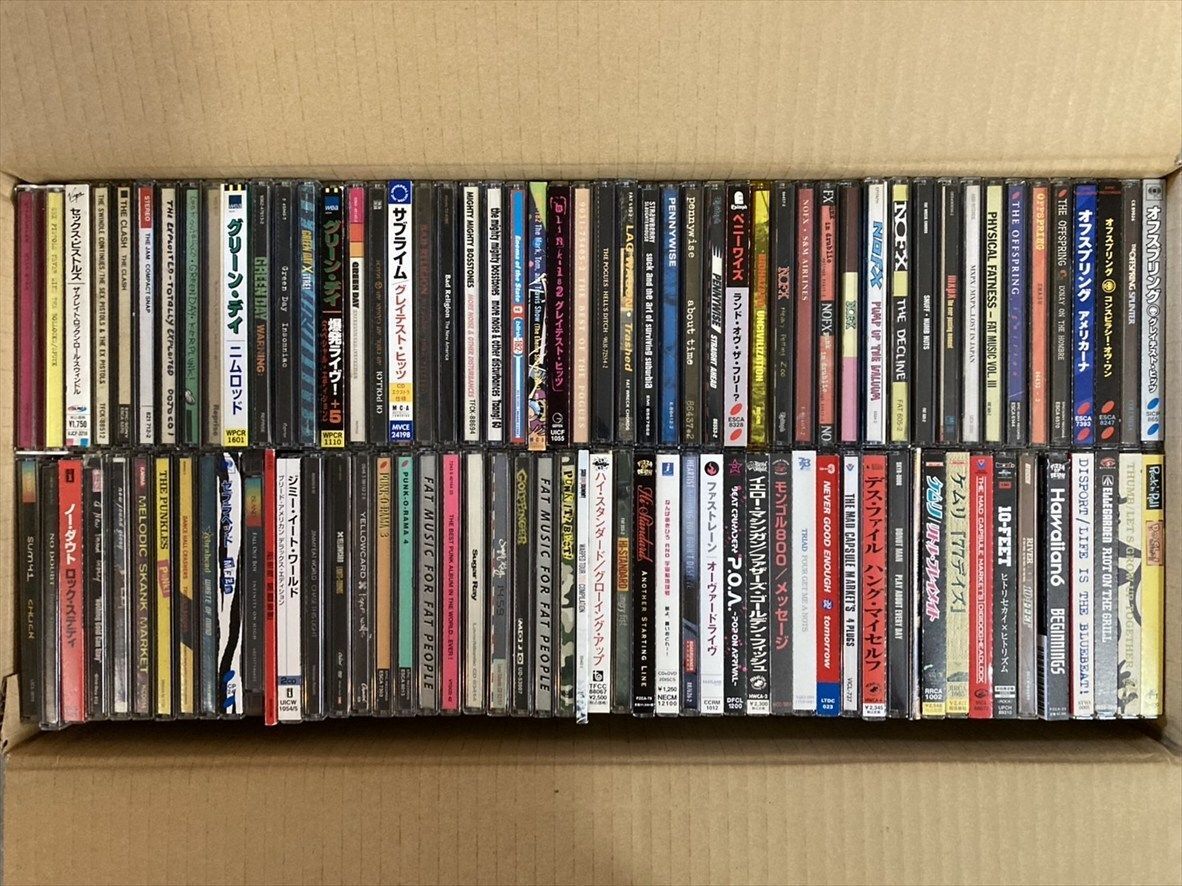 パンク ハードコア メロコア エモ系 CD 約100枚セット CP054 セックス ピストルズ グリーン デイ NOFX オフスプリング ペニーワイズ