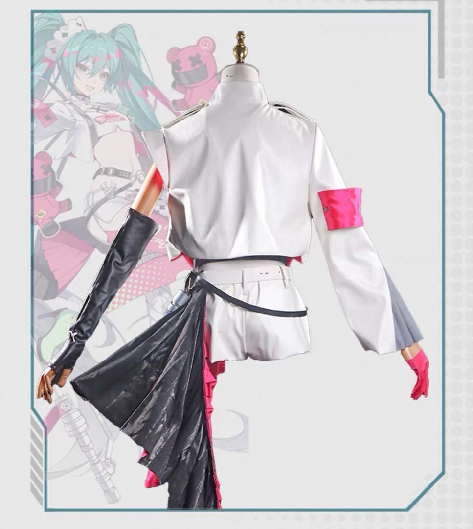 新品未使用 初音ミク レージングミク 2025 コスプレ衣装 新品未使用 初音ミク レージングミク 2025 コスプレ衣装