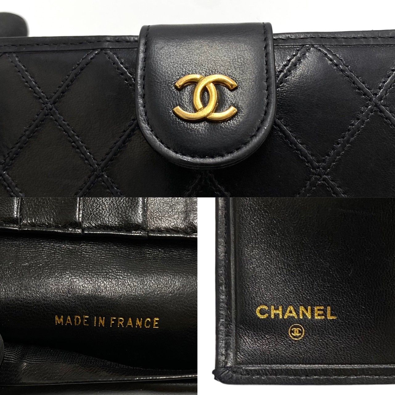 極 美品 箱付 カード シール有 4番台 CHANEL シャネル ビコローレ