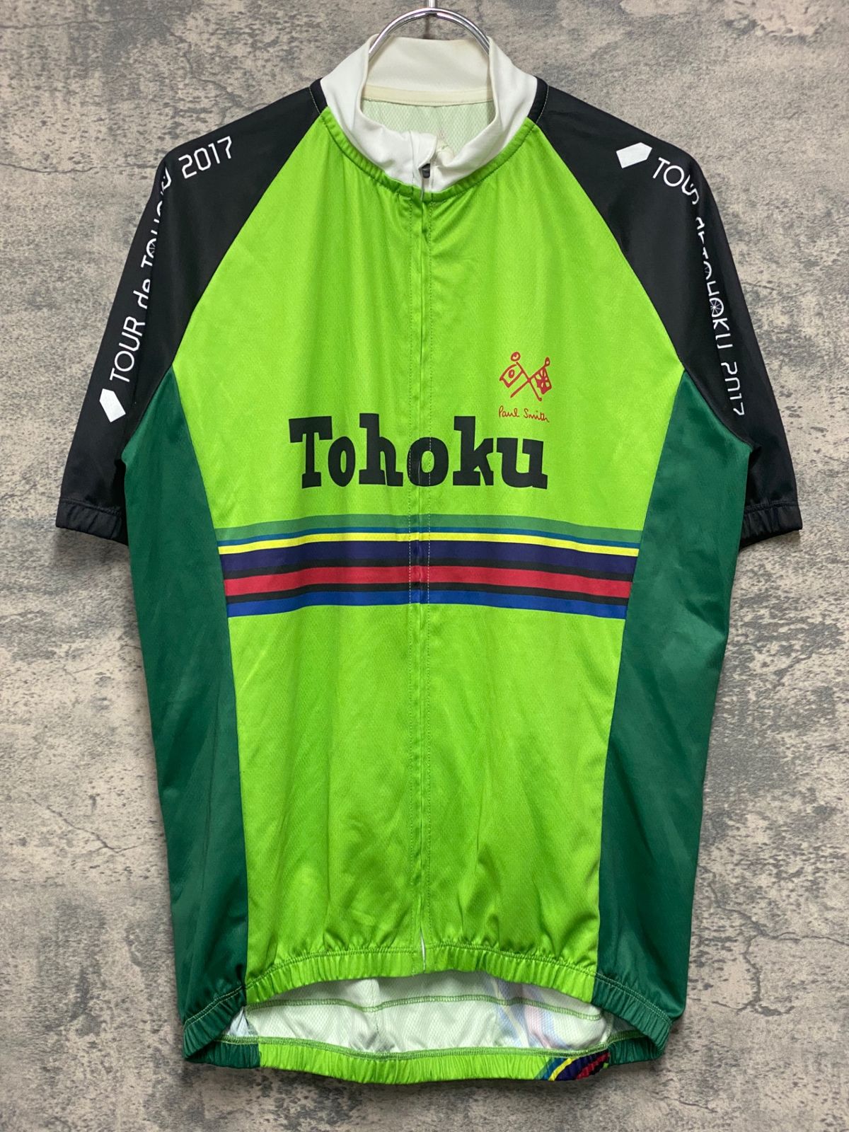 JD580 ポールスミス paul smith TOUR DE TOHOKU 半袖サイクルジャージ