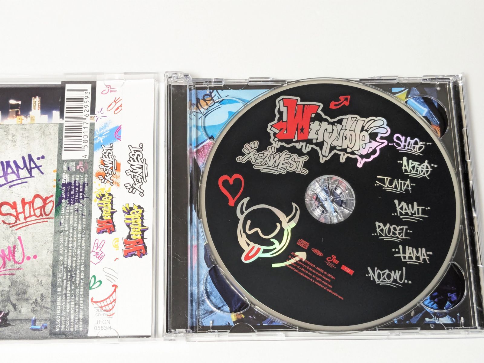WEST シングル アルバム 61枚 まとめ売り CD DVD Blu-ray 初回盤A】ジャニーズWEST『W trouble』 CD+DVD s2318b - メルカリ