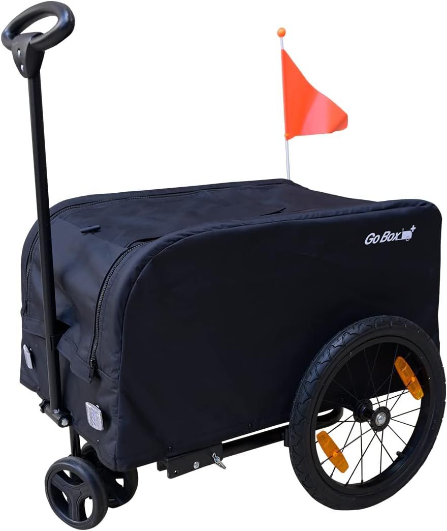 ほぼ未使用　キャリーワゴン＆サイクルトレーラー 2way GoBox+ ゴーボックス（Go Box）プラス 2ウェイ キャリーワゴン サイクル