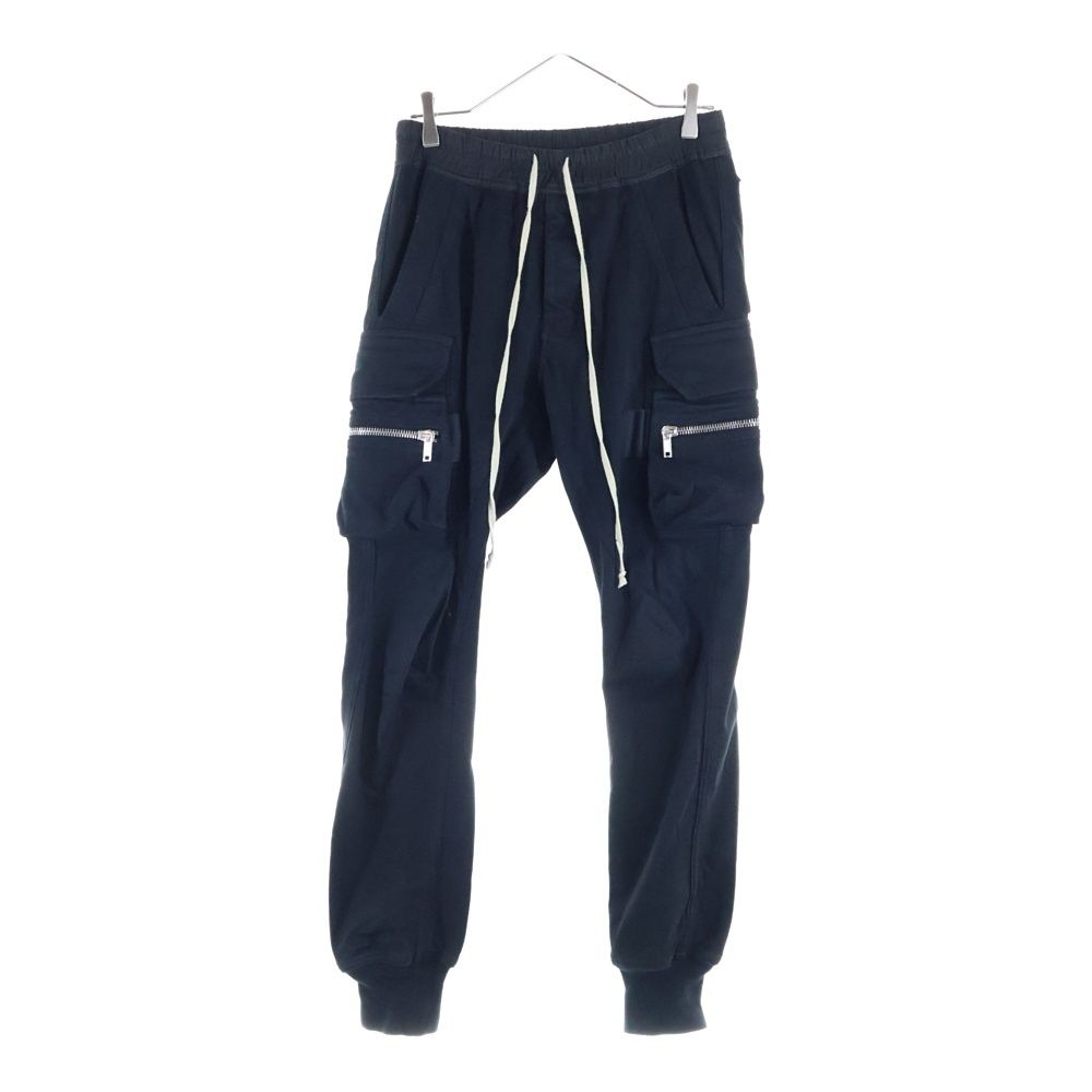 Rick Owens リックオウエンス MASTODON CARGO マストドンスウェットカーゴパンツ ブラック RU01C4396-BA