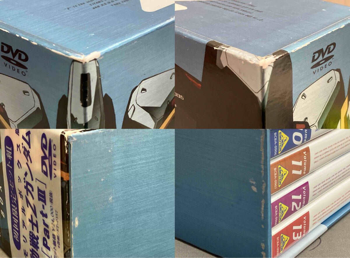 機動戦士ガンダムZZ DVDメモリアルボックス Part-I〜IIIセット未開封