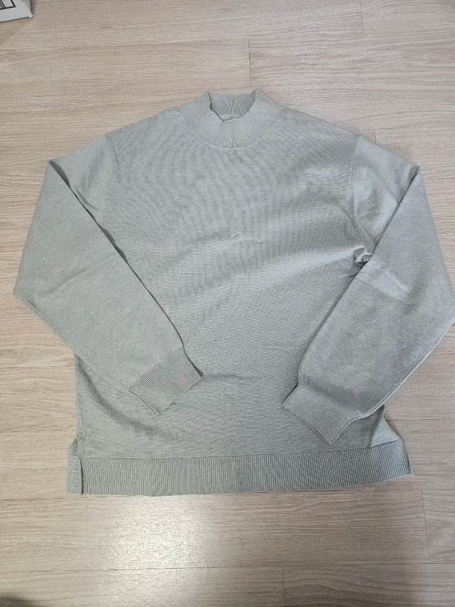 【雷市場（ポンジャン）商品韓国直送】 (測定) ミナブ モクネック ニット セーター グレー サイズ M