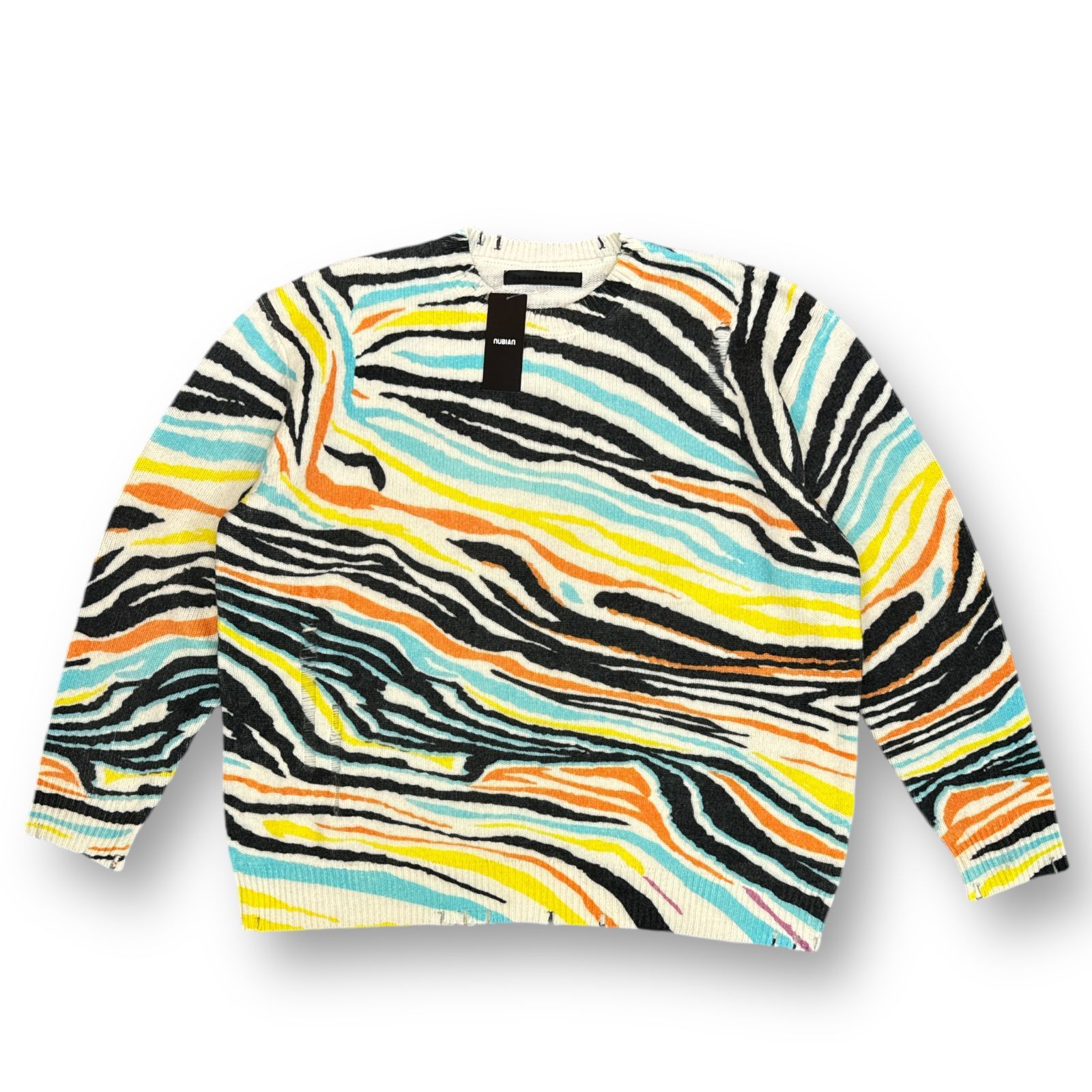 定価37400円 未使用品 JUN NAKAYAMA 22AW SUNNY DISTRESSED SWEATER 