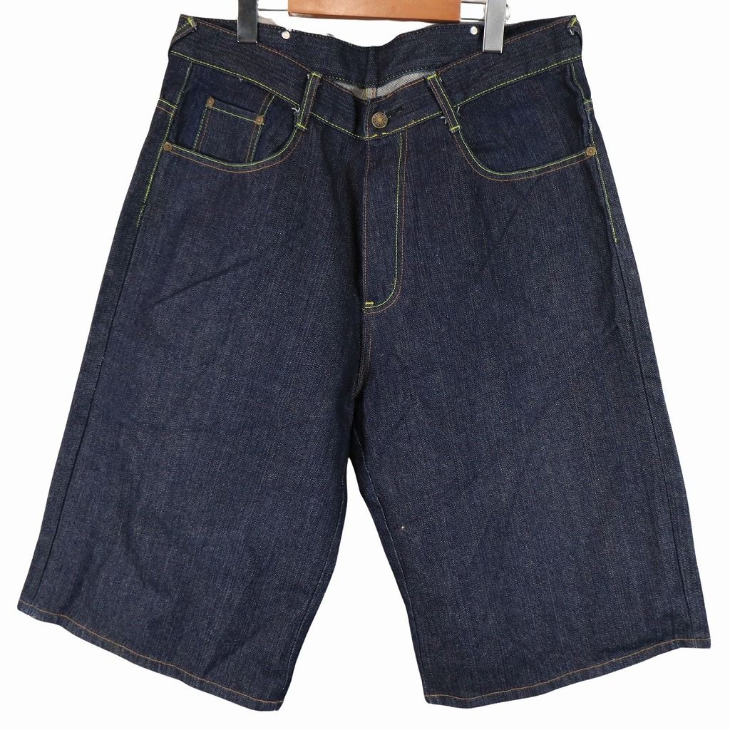 EVISU / デニムショーツ/ショートパンツ/36/デニム/インディゴブルー EVISU◇デニムショーツ/ショートパンツ/36/デニム/インディゴブルー
