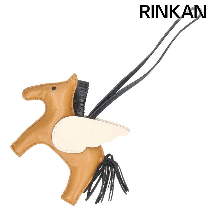 エルメス ロデオGM ペガサス Z刻印 レザーバッグチャーム メンズ GM  