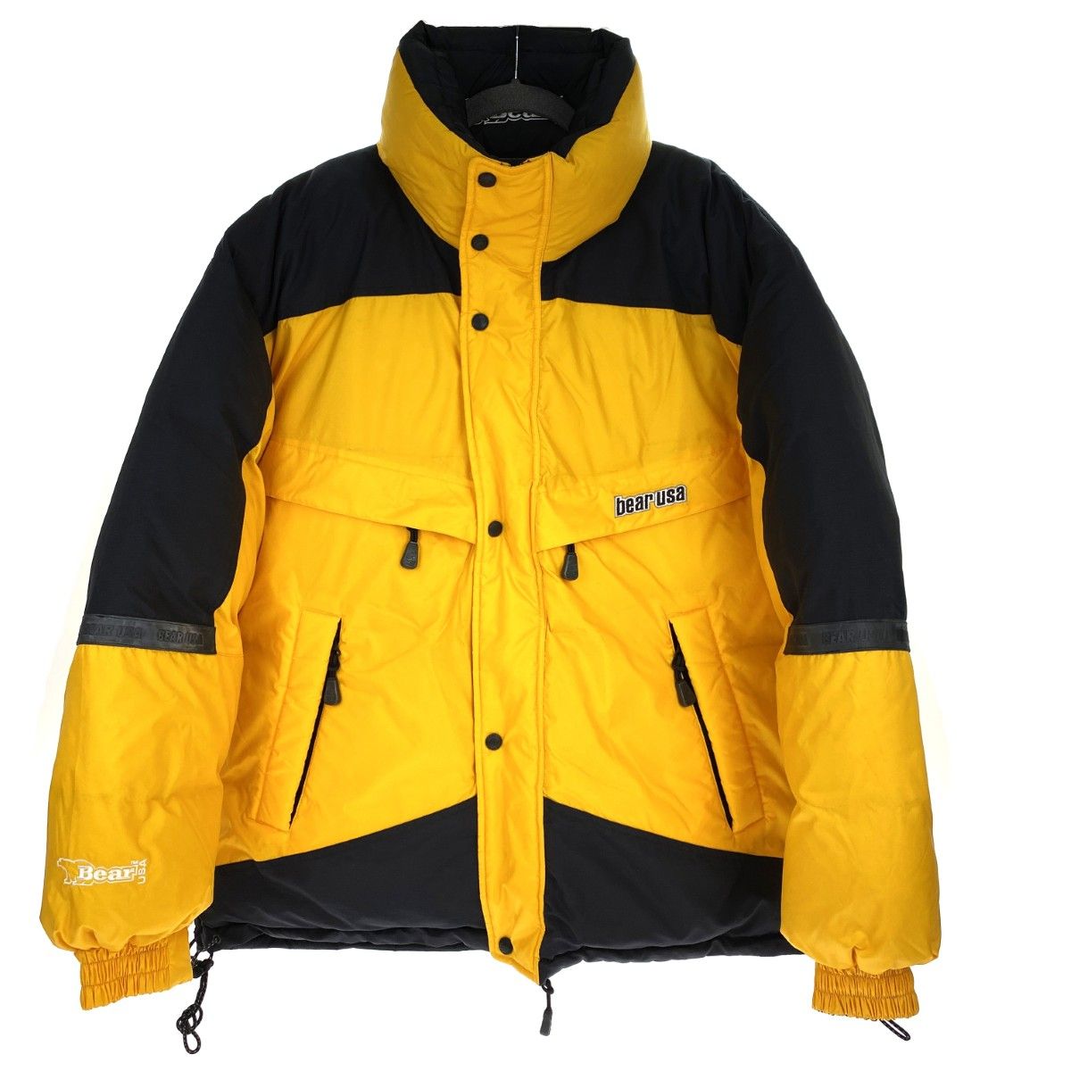 Bear USA リバーシブル ダウンジャケット 90680 イエロー