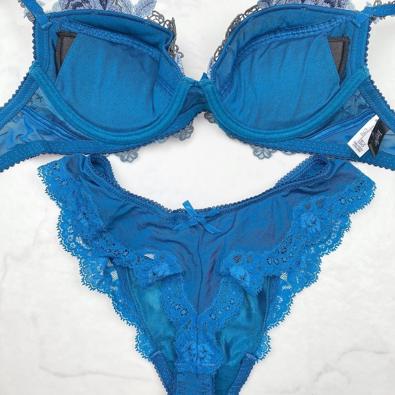 【mimiku】ワコール トレフル ブラ&ショーツセット C70 新品未使用】Wacoal ワコール Trefle トレフル ブラジャー C70