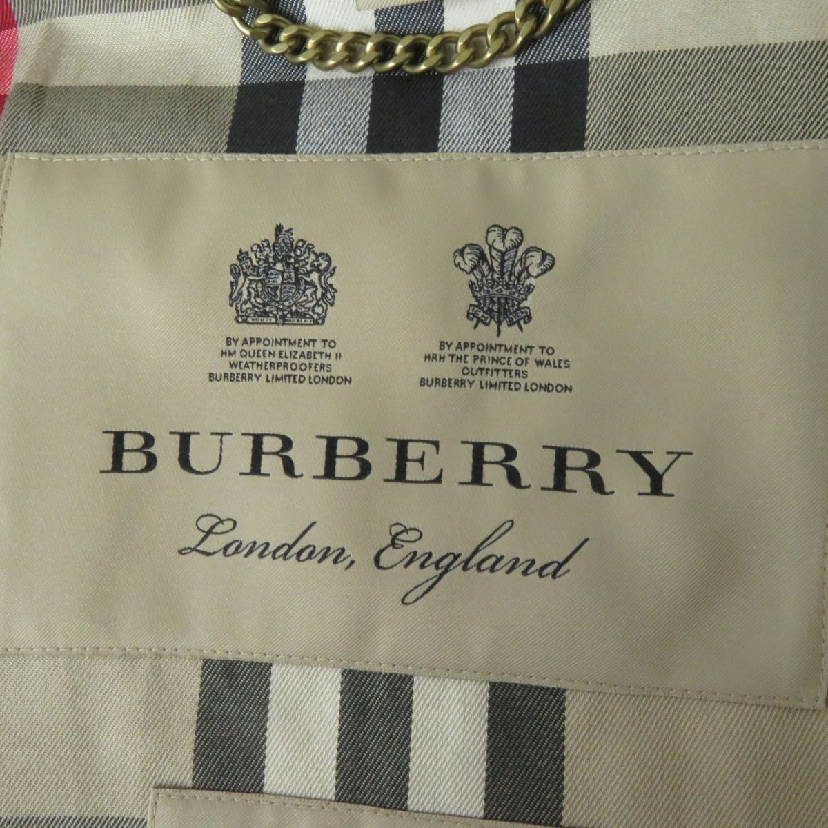 極美品◎正規品 イングランド製 BURBERRY バーバリー ロンドン