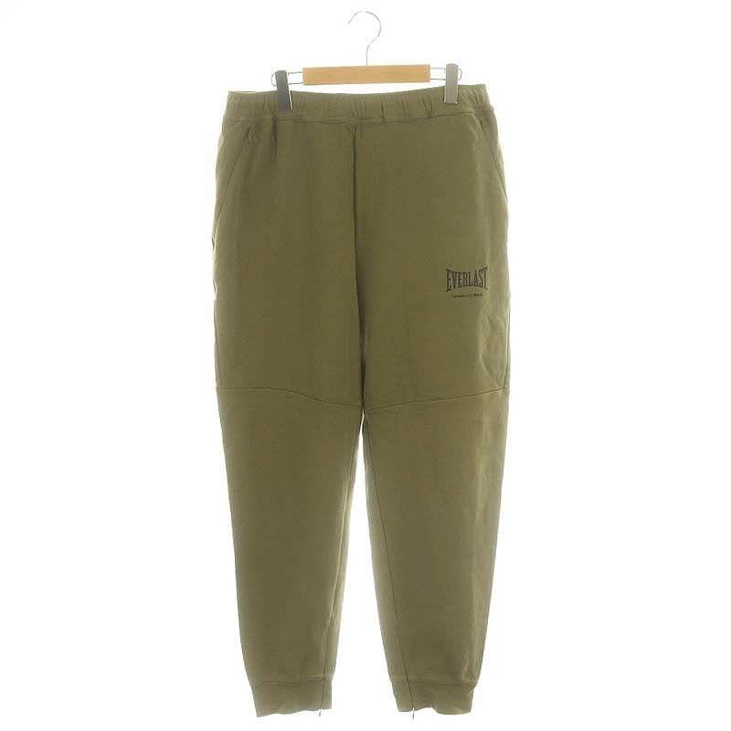 エバーラスト EVERLAST ウィンダンシー WIND AND SEA スウェットパンツ ボトムス イージー ジョガー コットン XL カーキ 緑 グリーン /YQ OS