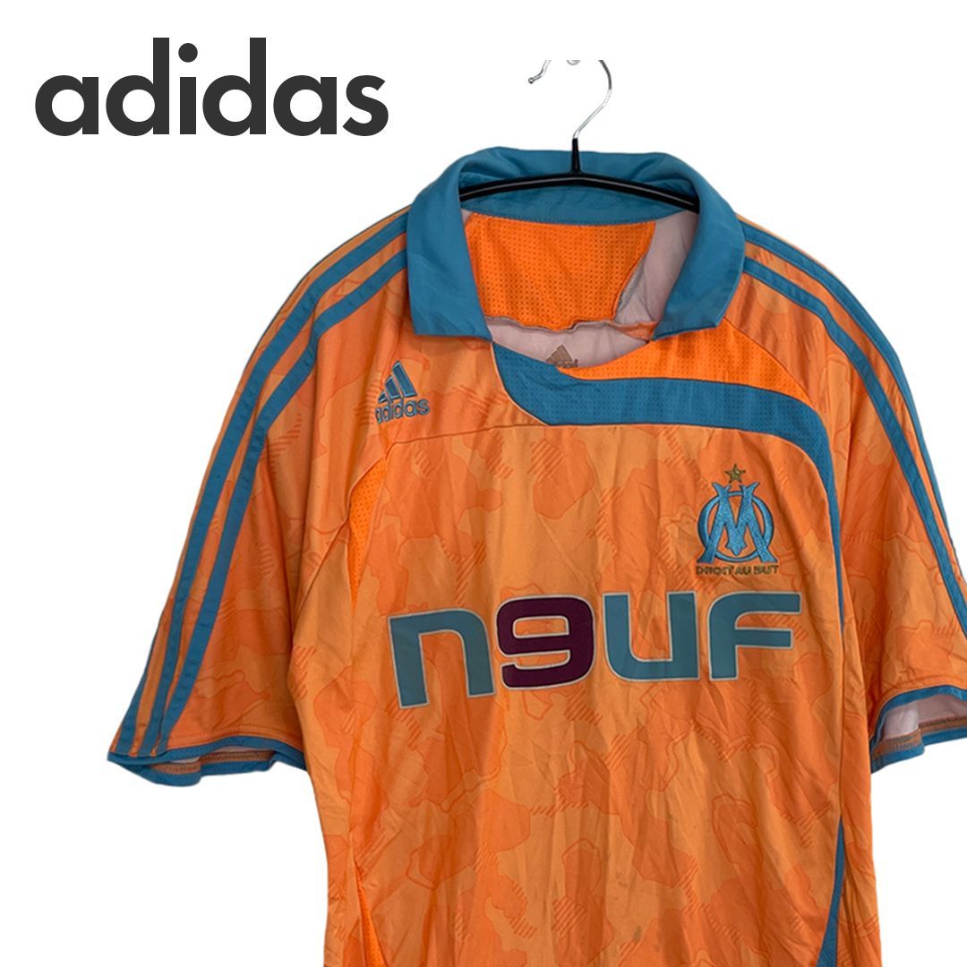 マルセイユ 07/08 アウェイ ユニフォーム オレンジ adidas 07/08 adidas マルセイユ ユニフォーム アウェイ 総柄 - メルカリ