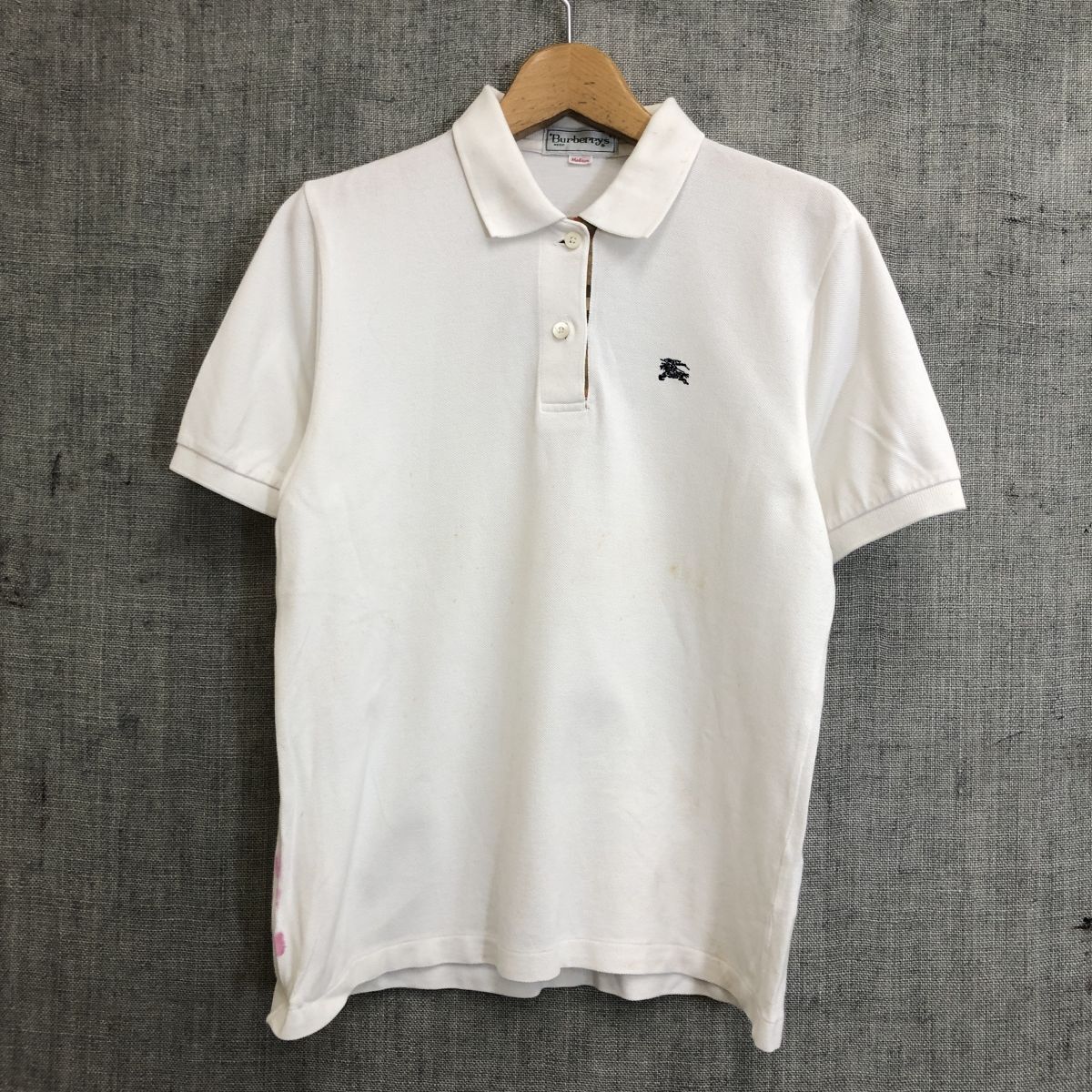 G2234-F-S◇ 90s ◇ old ◇ burberrys バーバリー 半袖
