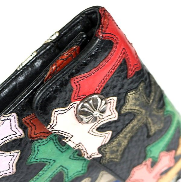 CHROME HEARTS 銀座店 クロムハーツ クロスボタン ウェーブウォレット