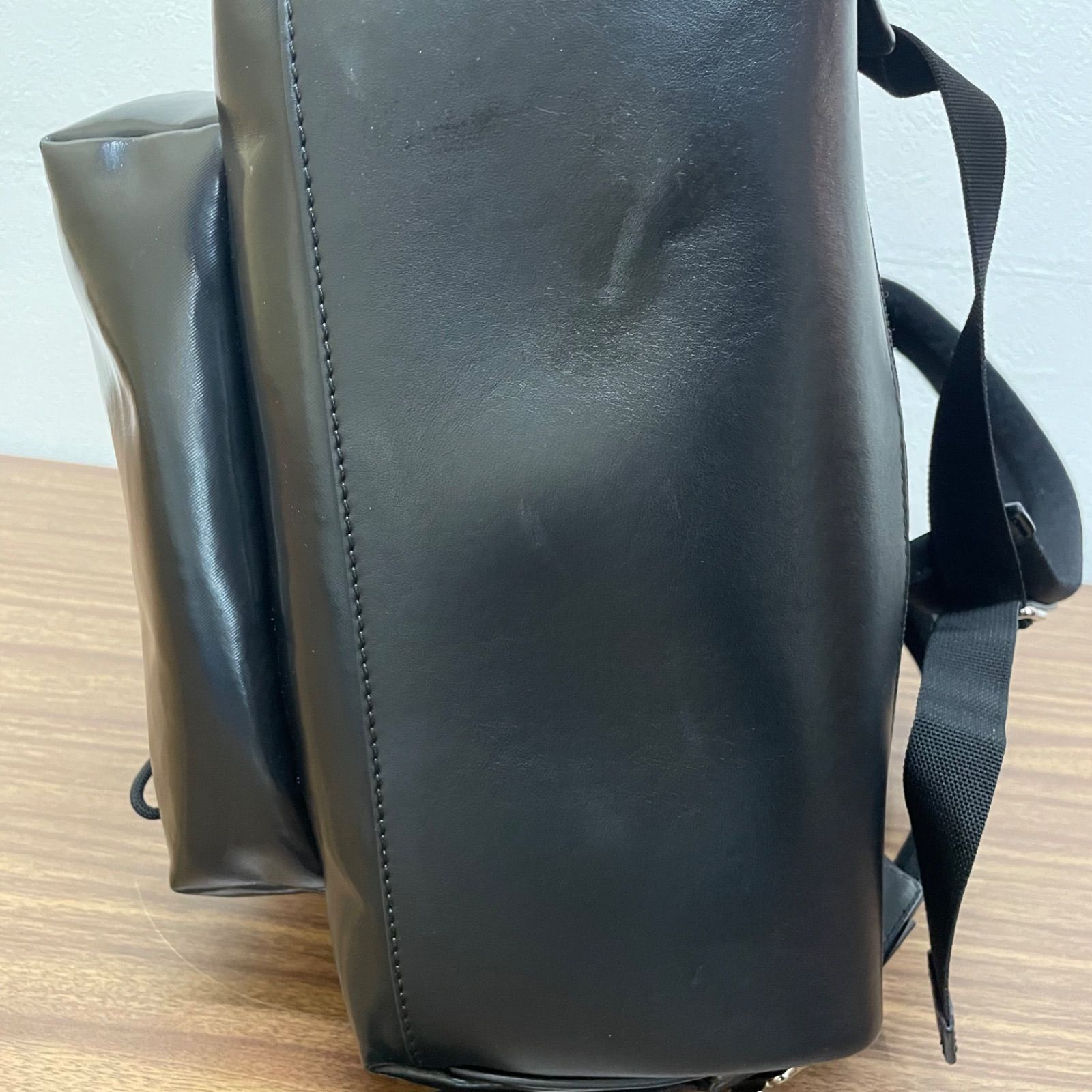 ◎ 【美品】BURBERRYバーバリー コーティングキャンバス ブラック