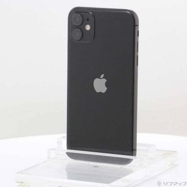 〔 〕iPhone11 256GB ブラック MWM72J A SIMフリー 258