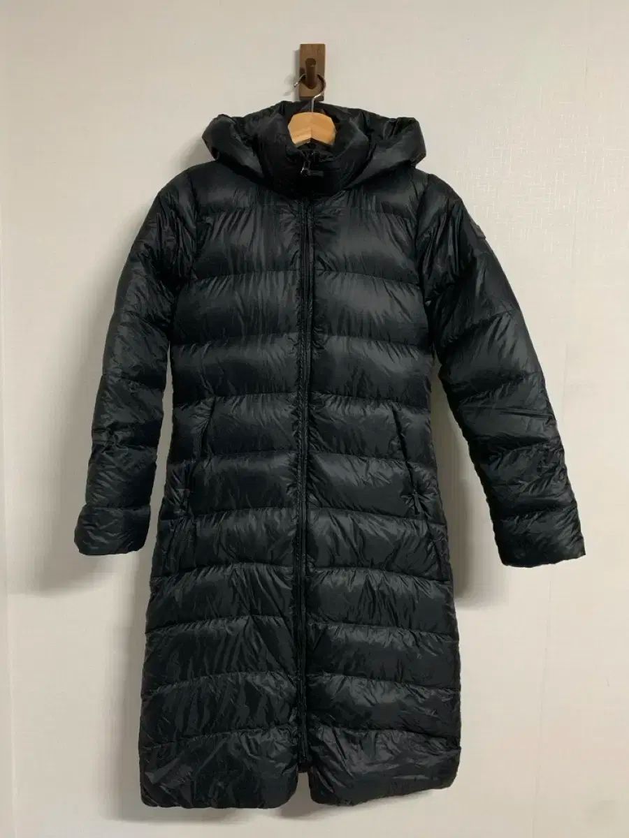 THE NORTH FACE 黒 ロングダウンジャケットS NDW91963 人気 ザノース