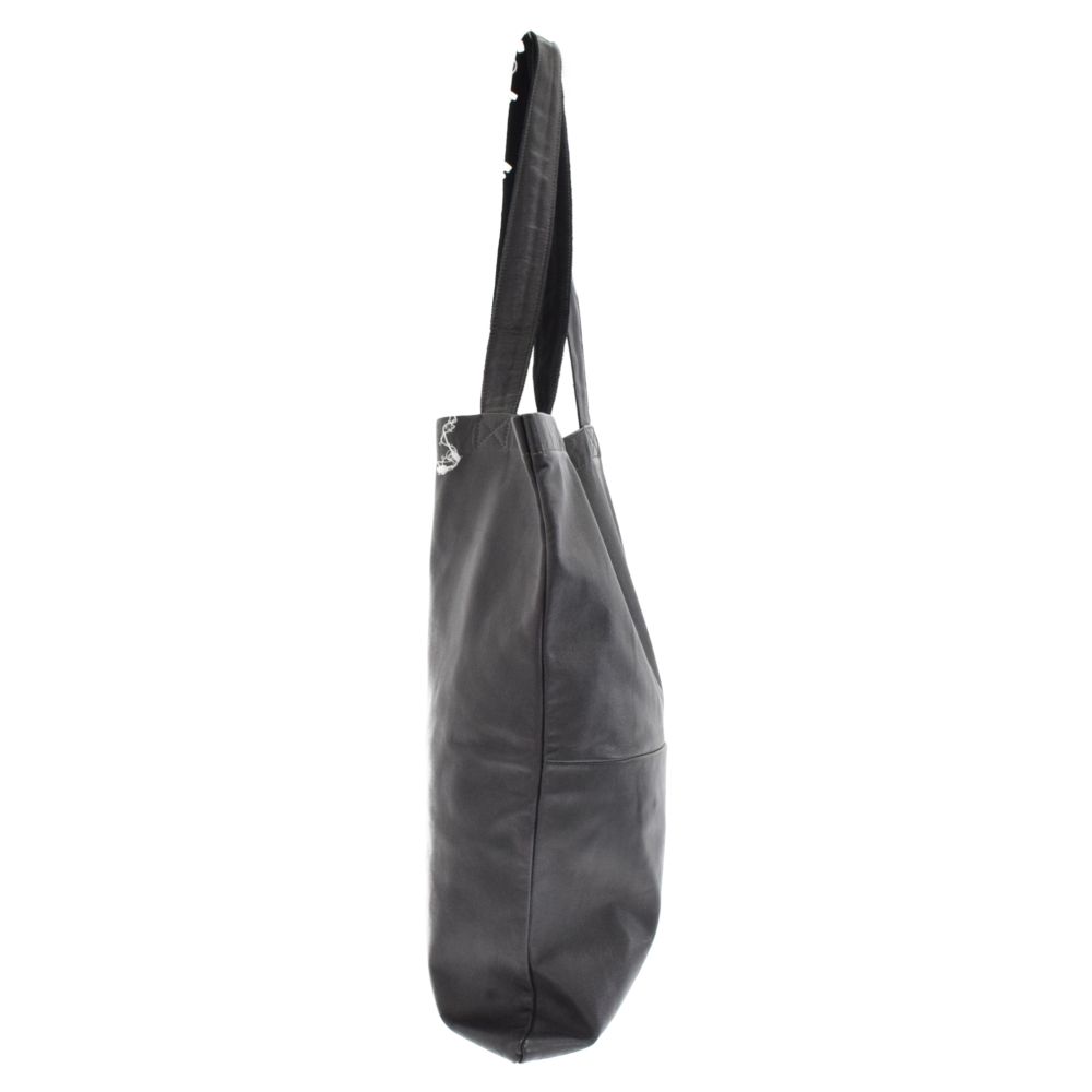 Rick Owens (リックオウエンス) SMALL SIGNATURE TOTE BAG スモール シグネチャーロゴ レザー トート バッグ  ブラック - メルカリ