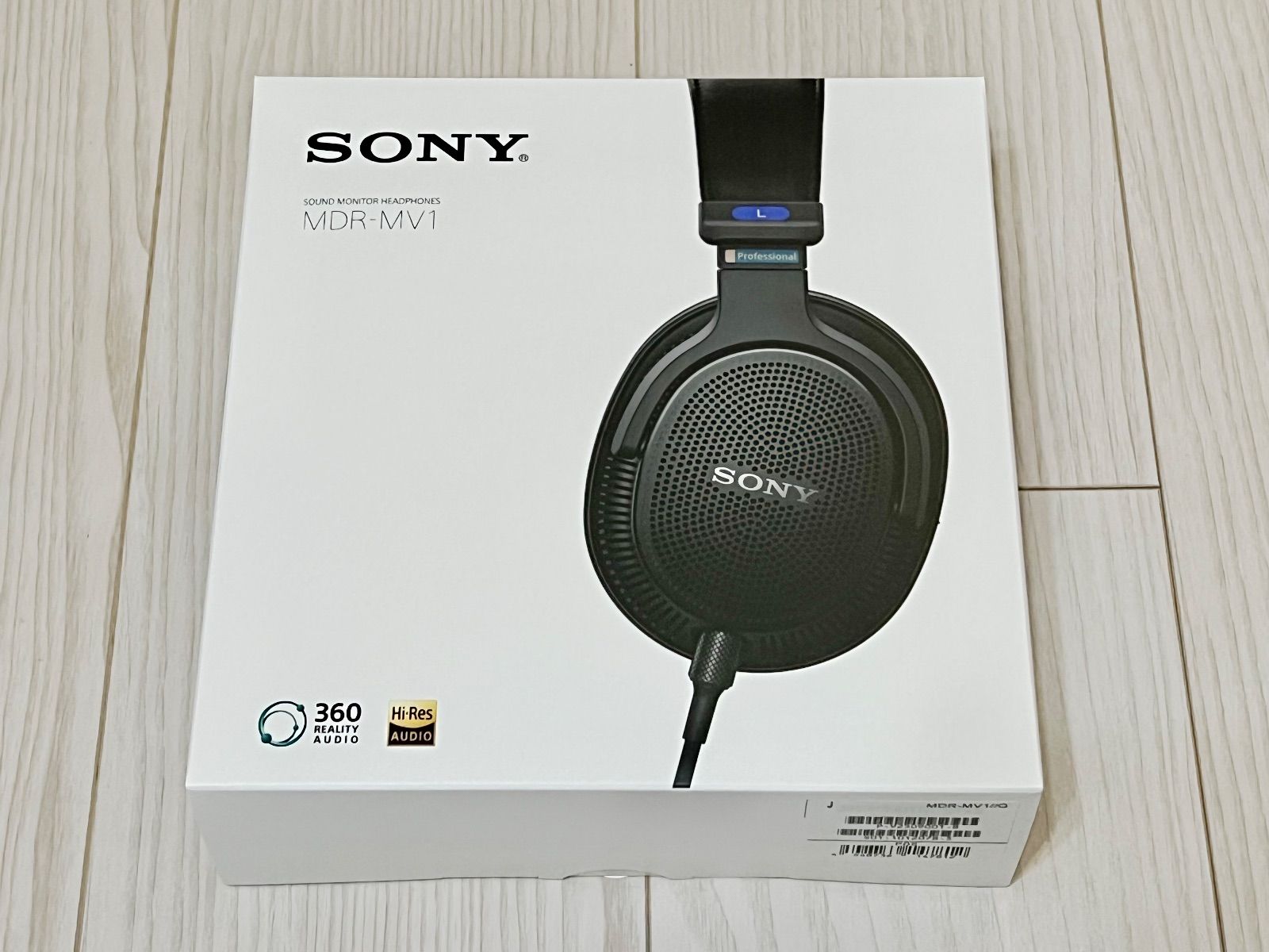 新品・未開封】MDR-MV1 SONY モニターヘッドフォン ブラック - メルカリ