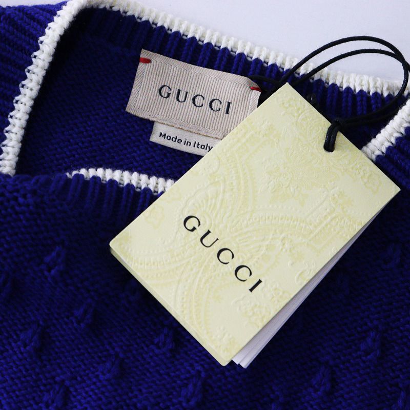 新品 保管品 大人着 可能 グッチ GUCCI チルドレンズ 七分袖
