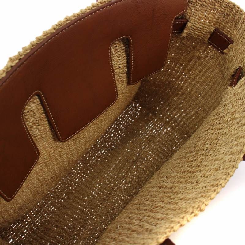 SEA ベージュ トートバッグ かごバッグ シー SEA かごバッグ トートバッグ ベージュ /TK - メルカリ