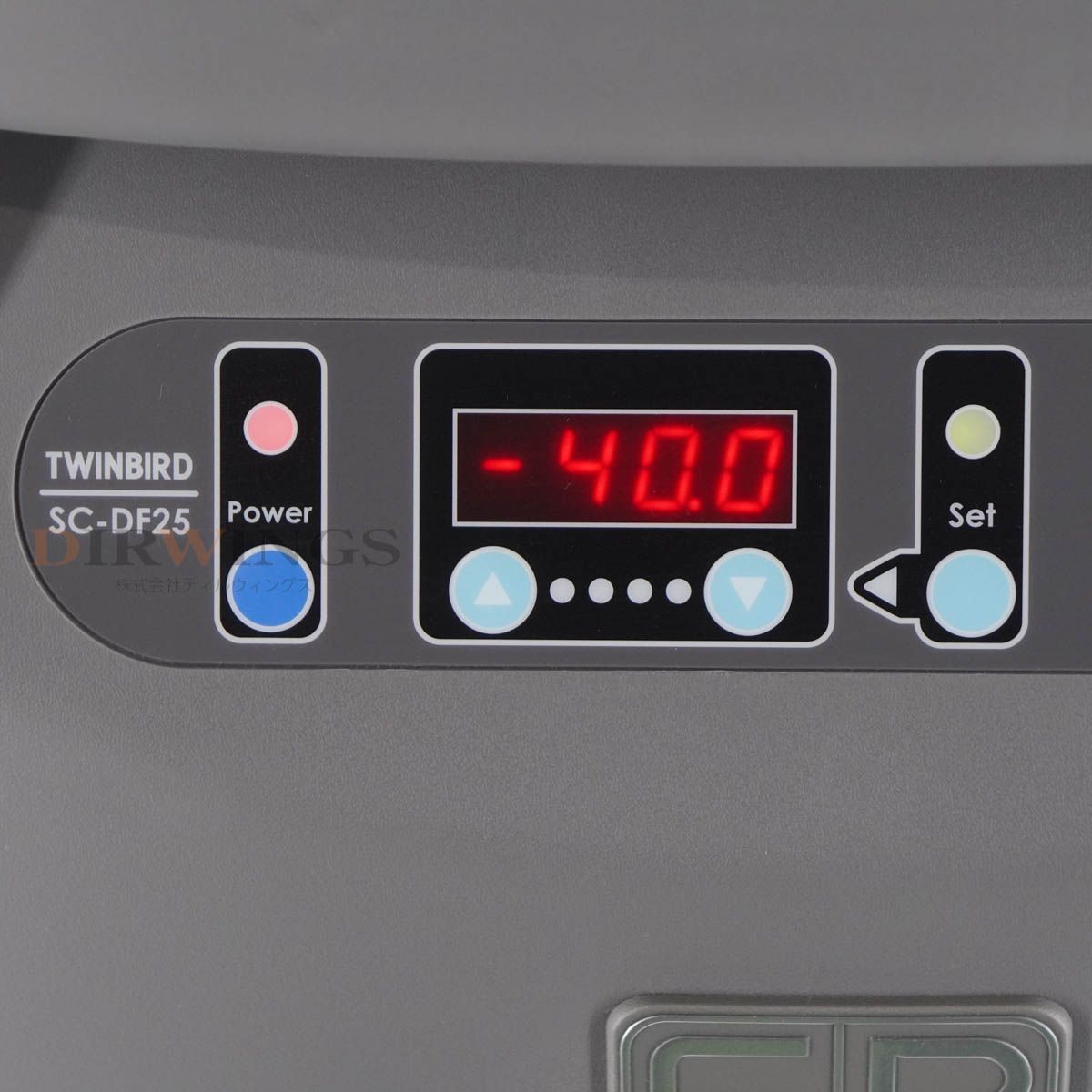 TWINBIRD SC-DF25WL ディープフリーザー 25L－40℃ SC-DF25WL DEEP FREEZER 25L | Products| フリーピストン