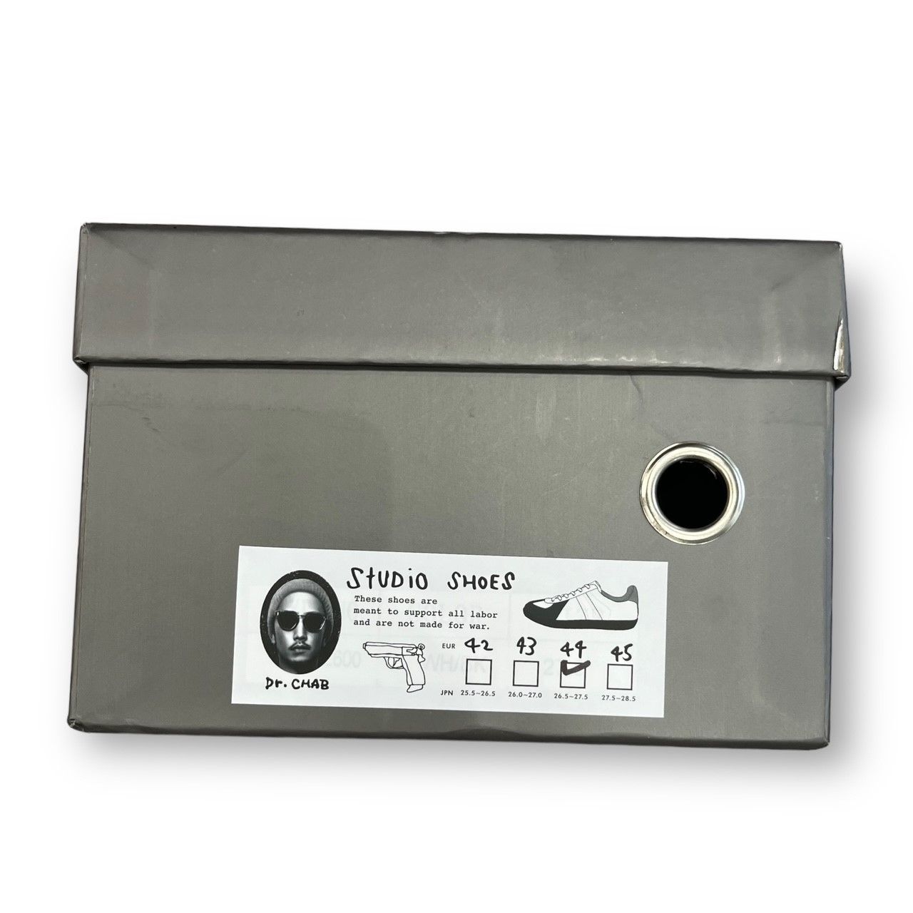 希少 新品 sorry a bootleg program 23SS STUDIO SHOES 44