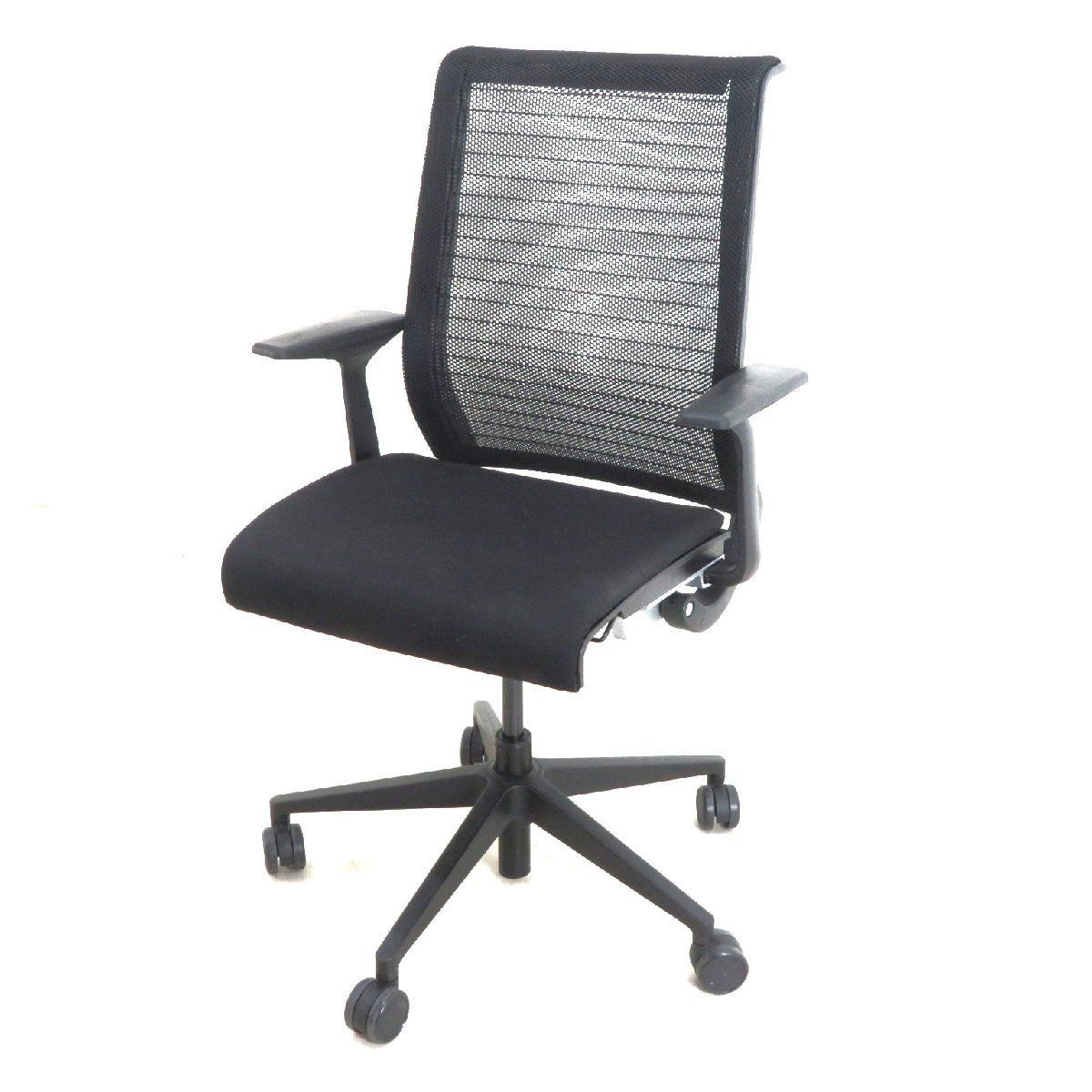 Steelcase スチールケース Think シンク 肘付オフィスチェア THK-13101 