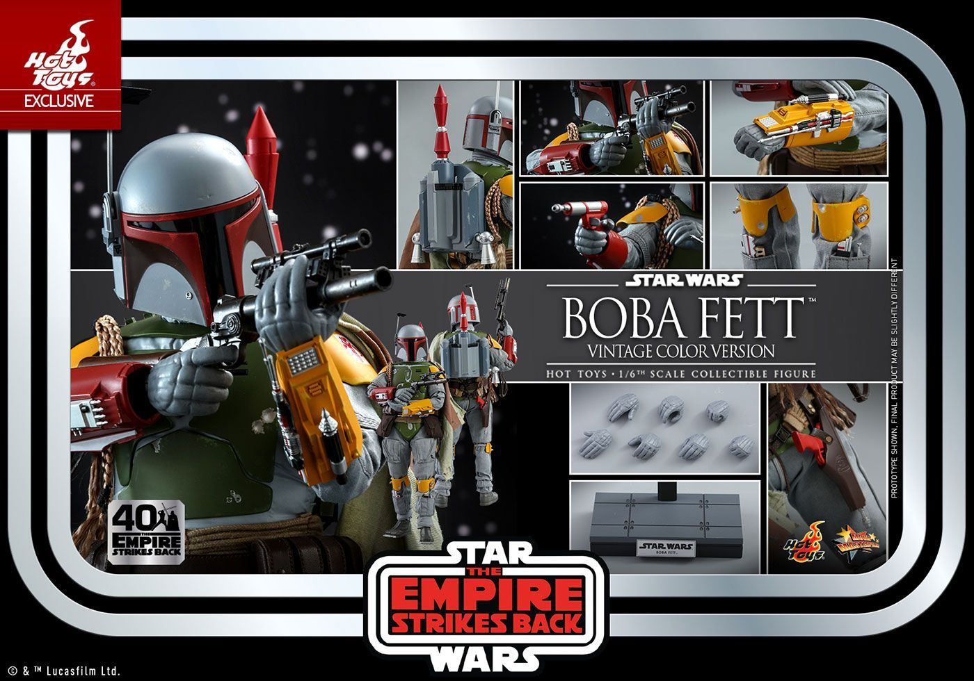 コレクション新作が登場 Boba Fettボバフェット ヴィンテージカラー