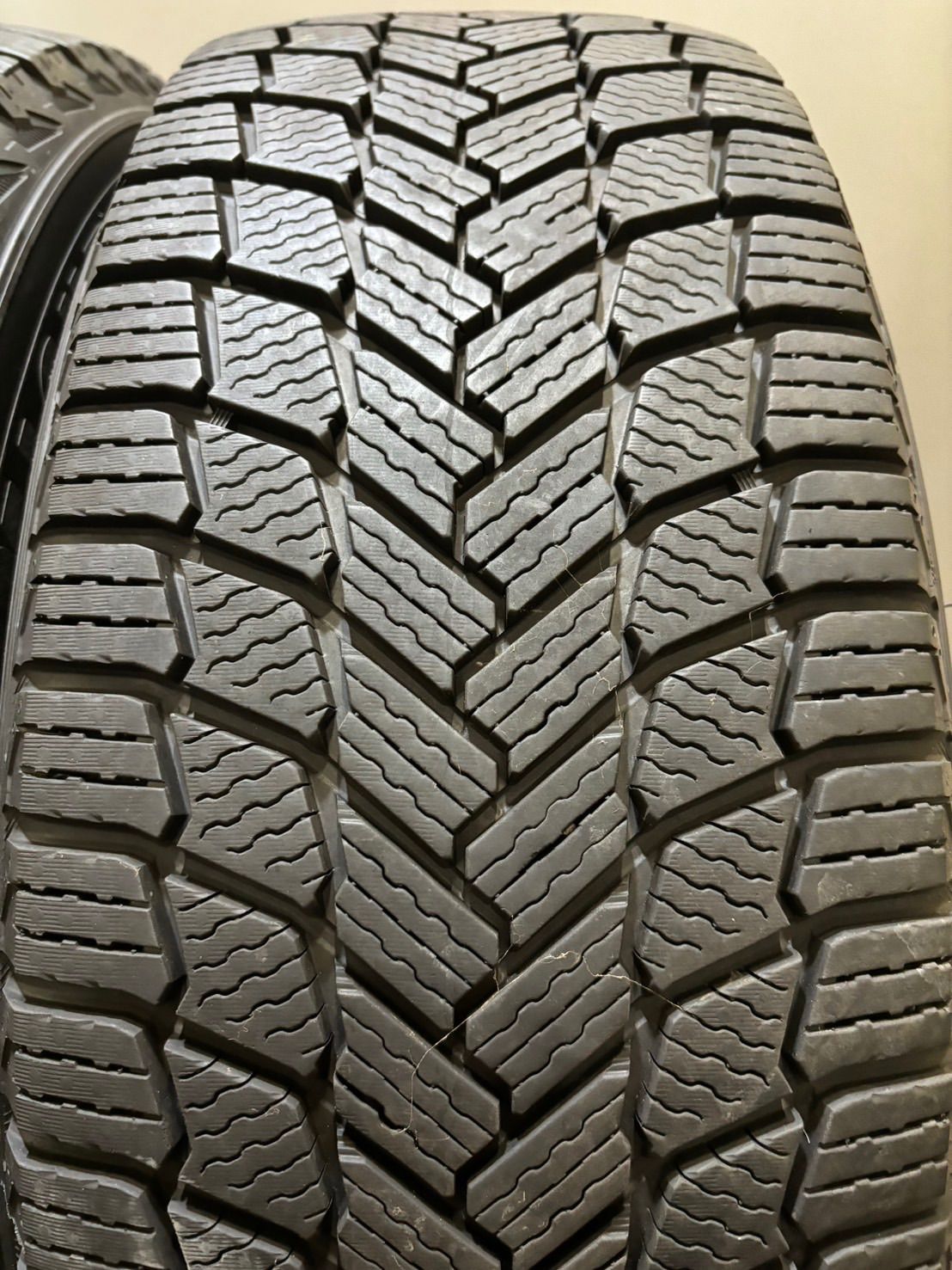 ★225/65R17 MICHELIN/X-ICE SNOW SUV 22年製 MANARAY 17インチ 7J +50 114.3 5H スタッドレス 4本 CX-5 エクストレイル (南7-G755)