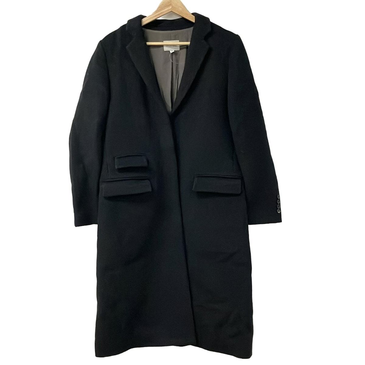 steven alan スティーブン アラン コート サイズM レディース - 黒 長袖 ロング丈 冬