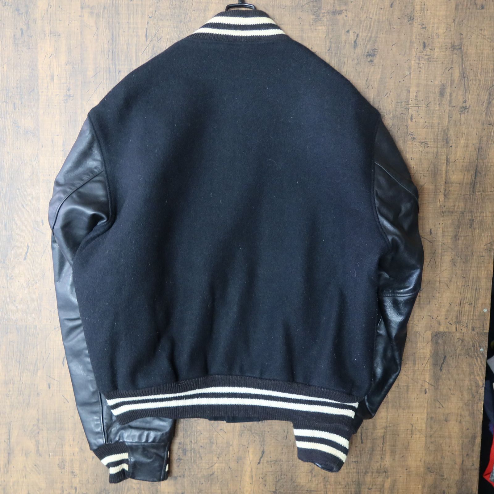 90s Vintage US古着☆Golden Bear ゴールデンベア スタジャン レザー