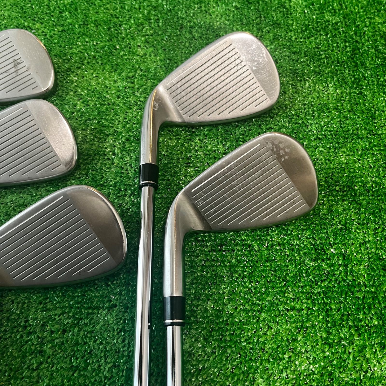 TaylorMade - テーラーメイド M4 アイアンセット(#5-PW,6本) テーラーメイド M4 アイアン 6〜PW 5本セット 純正スチールS US