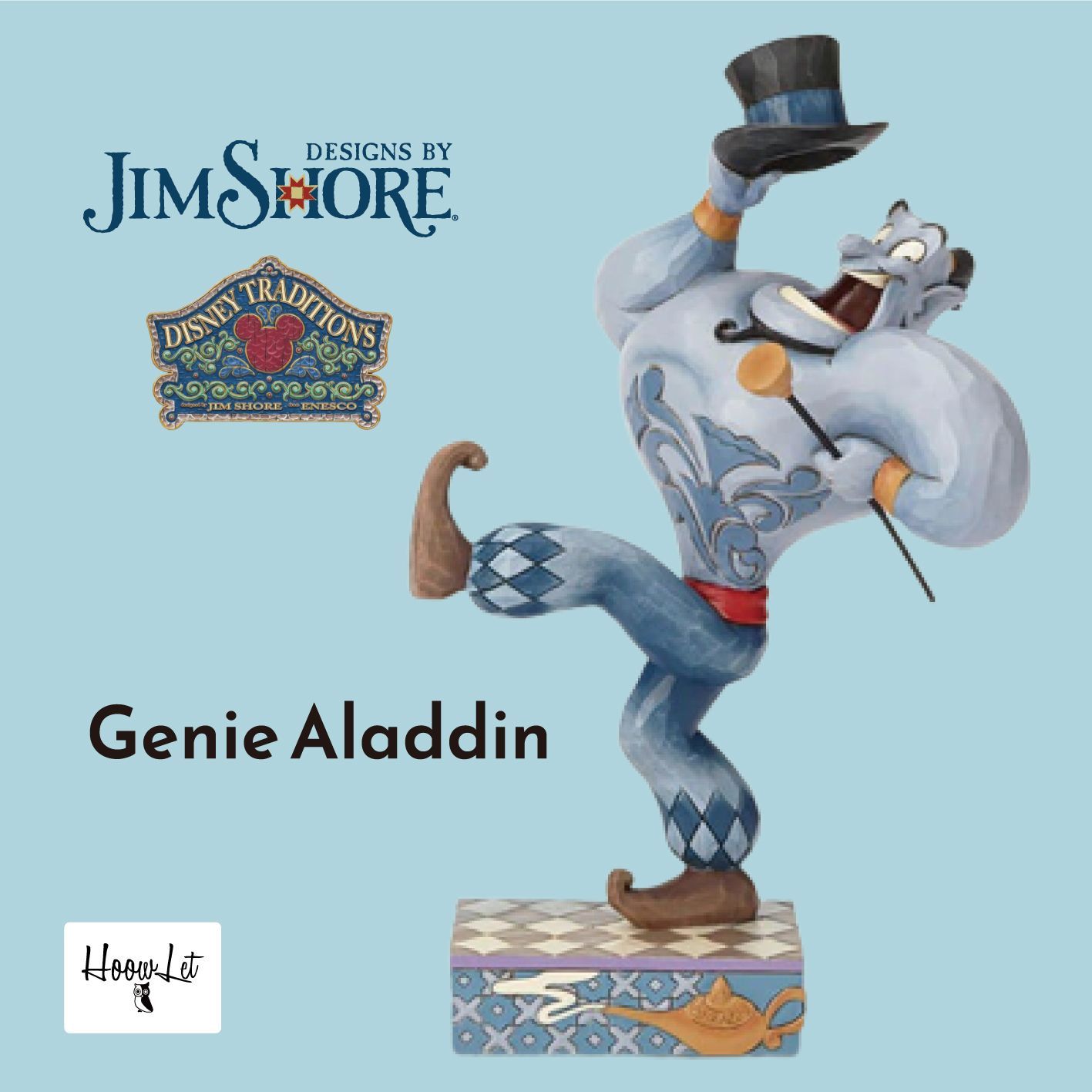 ディズニー アラジン ジーニー Genie Aladdin ジムショア キャラクターグッズ 置物 人形 フィギュア アンティーク おしゃれ インテリア  ディズニートラディション JIM SHORE 正規輸入品 ギフト プレゼント 飾り - メルカリ