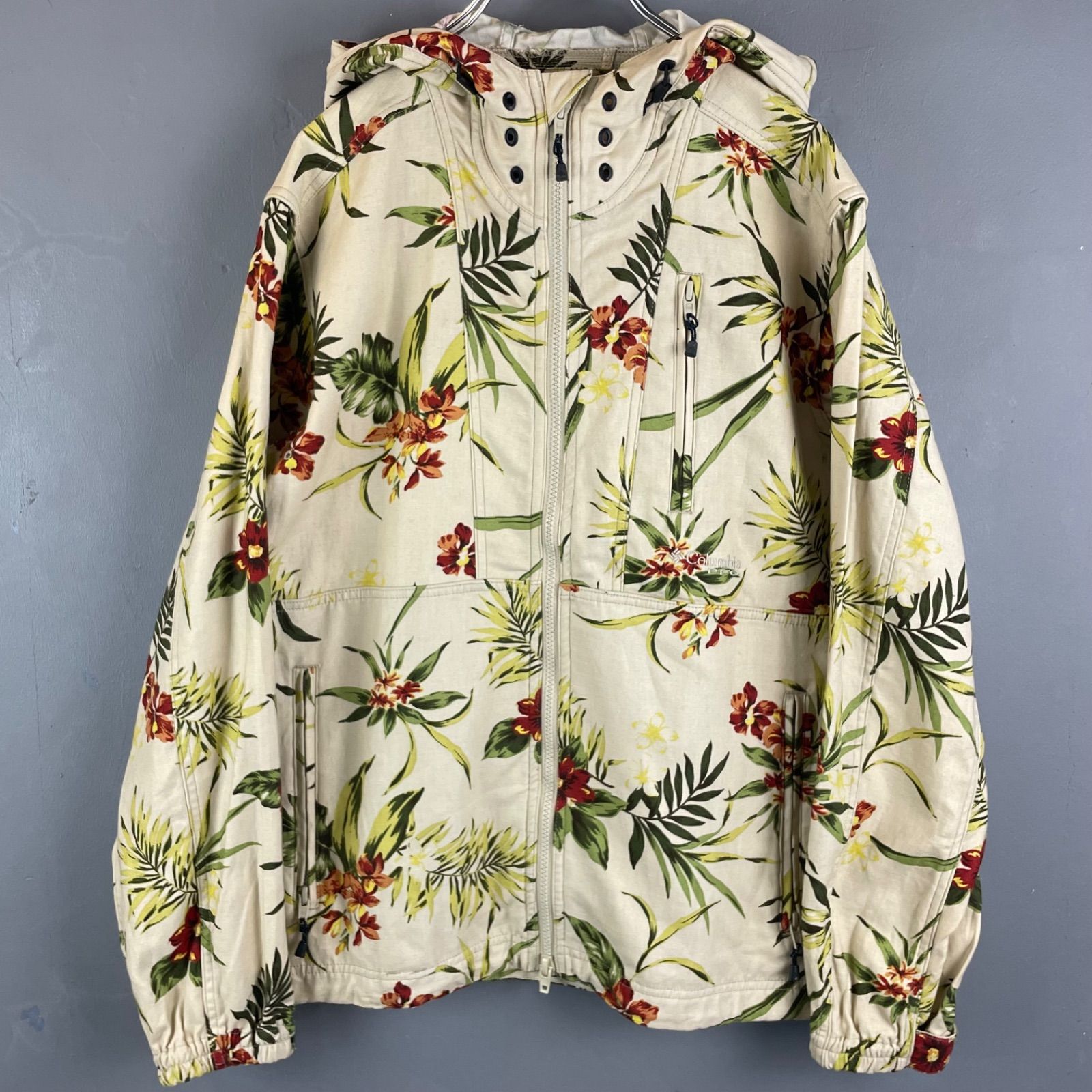 Columbia OMNI-SHIELD Cotton/Linen Full Zip Mountain Parka